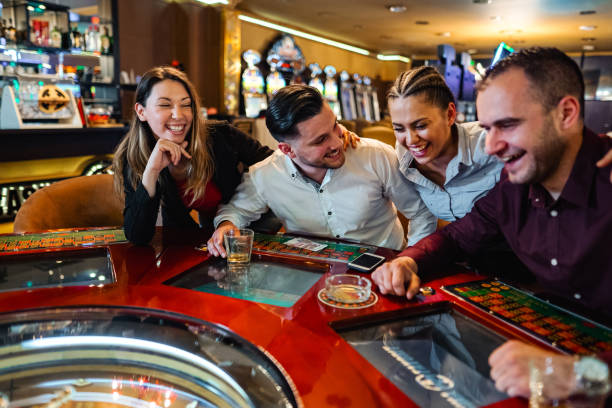 Live dealer casino table with multi-camera setup